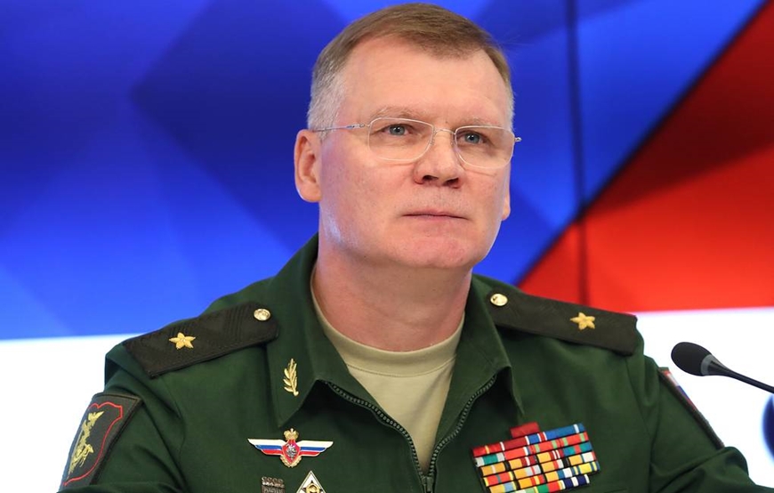 Thiếu tướng Igor Konashenkov - người phát ngôn Bộ Quốc phòng Nga (ảnh: RT)