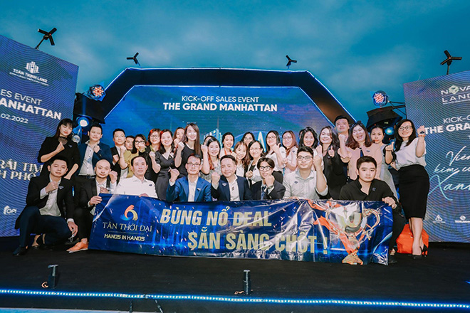 Góp mặt trong sự kiện Kick-off sales The Grand Manhattan, Tân Thời Đại đánh dấu quyết tâm đưa dự án “hàng hiệu” giới hạn đến gần hơn với khách hàng