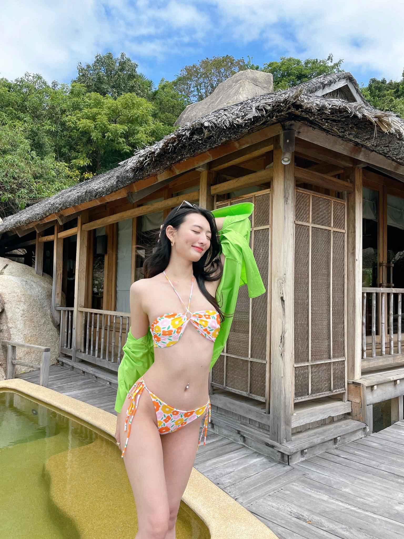 Hybrid girl attracts attention at Miss Universe Vietnam 2022 for her star-like beauty - 10