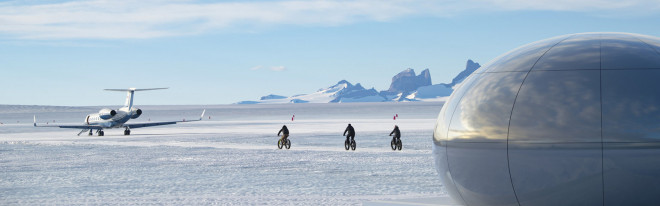 Chiếc lều sang chảnh giữa hoang mạc băng giá - 1