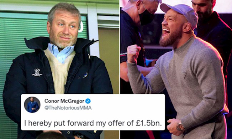 McGregor tuyên bố trả 1,5 tỷ bảng mua Chelsea