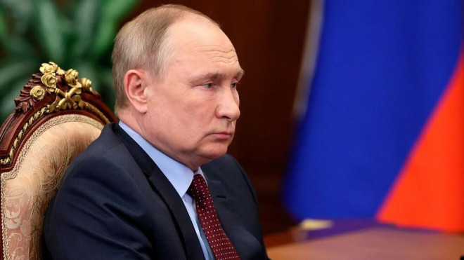 Tổng thống Nga Vladimir Putin trong một phiên họp nội các hồi tháng 6-2020. Ảnh: REUTERS