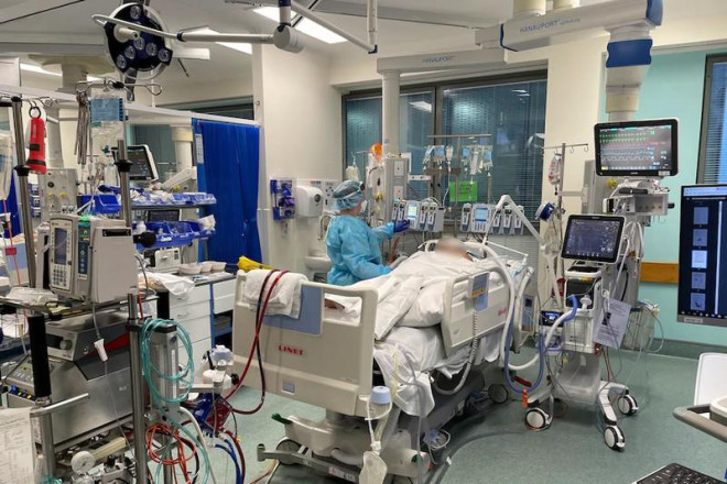 Bên trong một phòng điều trị cho bệnh nhân COVID-19 ở Úc. Ảnh: ABC