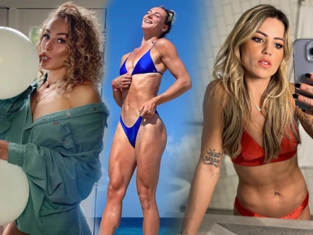 Thể thao - Mỹ nữ cơ bắp "nửa kín nửa hở" gợi cảm, hot girl xăm trổ tạo dáng cực chất