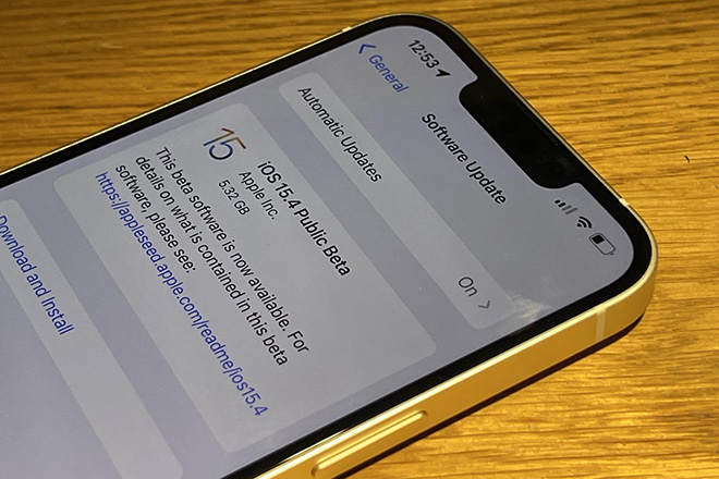 iOS 15.4 sẵn sàng ra mắt với tính năng đáng mong chờ - 3