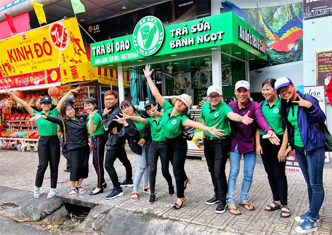 Đội ngũ An An's Tea & Cake sẽ hỗ trợ đối tác trong suốt quá trình nhượng quyền