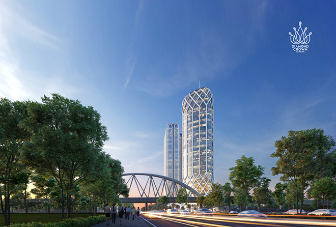 Lần đầu tiên tại Hải Phòng, một công trình xứng tầm với nền kinh tế phát triển của địa phương, xứng với sự giàu sang của người Hải Phòng