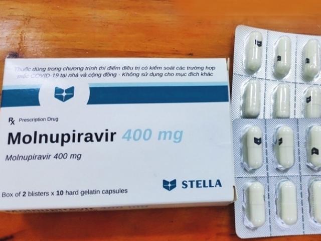 Thuốc Molnupiravir.