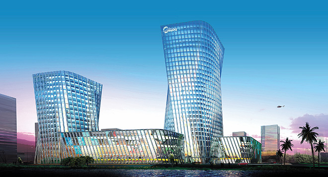 Trụ sở Tập đoàn Midea tại Quảng Châu, Trung Quốc