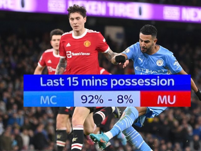 Bóng đá - Thảm họa MU cầm bóng 8%, sút 0 ở derby: Bị Man City "vờn" như đá tập