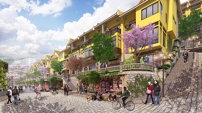 &nbsp;Với 150 nhà phố thương mại, The Central sẽ là nơi giao thương, giao lưu văn hóa tiếp đón hàng nghìn lượt khách mỗi ngày.