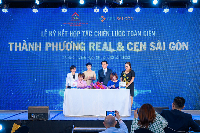 Thành Phương Real ký kết hợp tác toàn diện cùng Cen Sài Gòn.