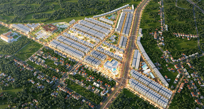 Trung tâm Hành chính Diamond City Lộc Ninh