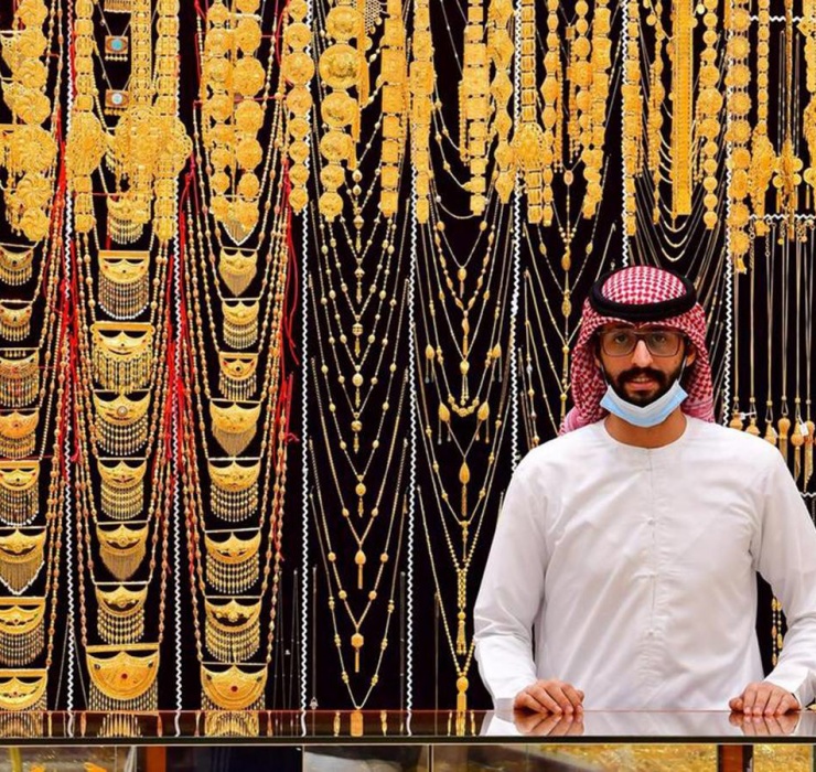 Được mệnh danh là "Thành phố vàng", vàng ở Dubai gây bất ngờ khi được bày bán theo… kilogram ở các cửa hàng hoặc trong những khu chợ sầm uất.

