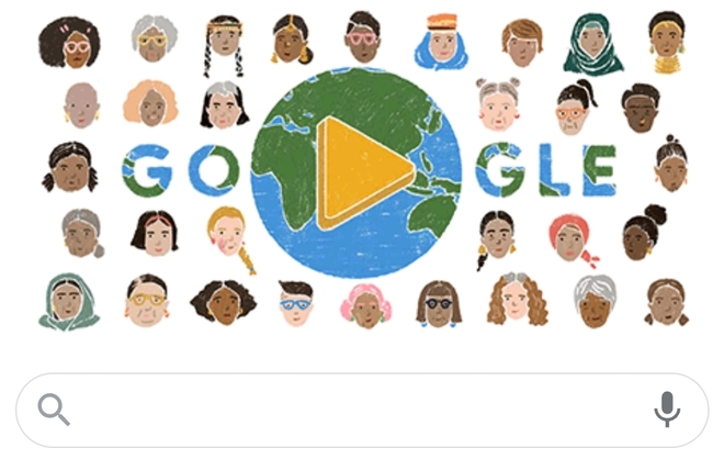 Google đổi biểu tượng trang chủ, mang tới "chuyến du ngoạn" Ngày Quốc tế Phụ nữ 8/3 - 1