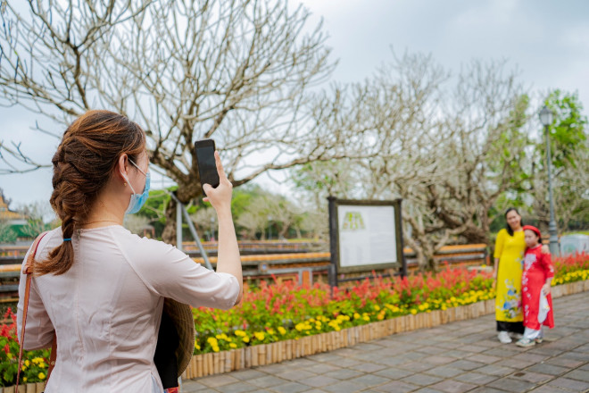 Hoàng cung Huế trong ngày 8/3