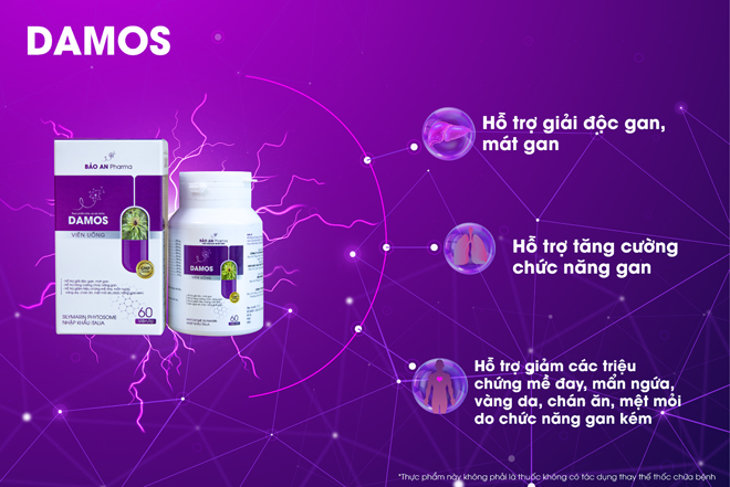Những công dụng hiệu quả của Damos