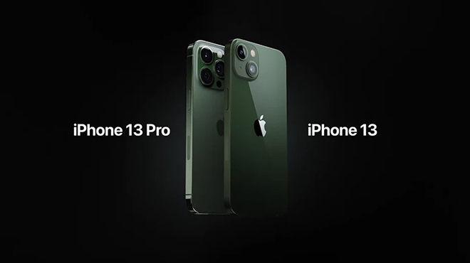 Chính thức công bố iPhone 13 và iPhone 13 Pro Xanh lục cực đẹp - 1