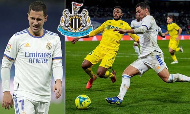 Hazard có thể trở lại Premier League để gia nhập Newcastle hè này