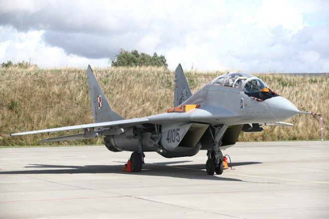 Tiêm kích MiG-29 của Ba Lan. Ảnh - Anadolu Agency