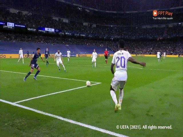 Video bóng đá Real Madrid - PSG: Kịch bản điên rồ, hat-trick tuyệt đỉnh (Vòng 1/8 Cúp C1)