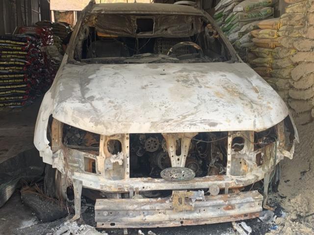 Pháp luật - Tẩm xăng thiêu rụi kho phân bón và ô tô của hàng xóm lúc rạng sáng