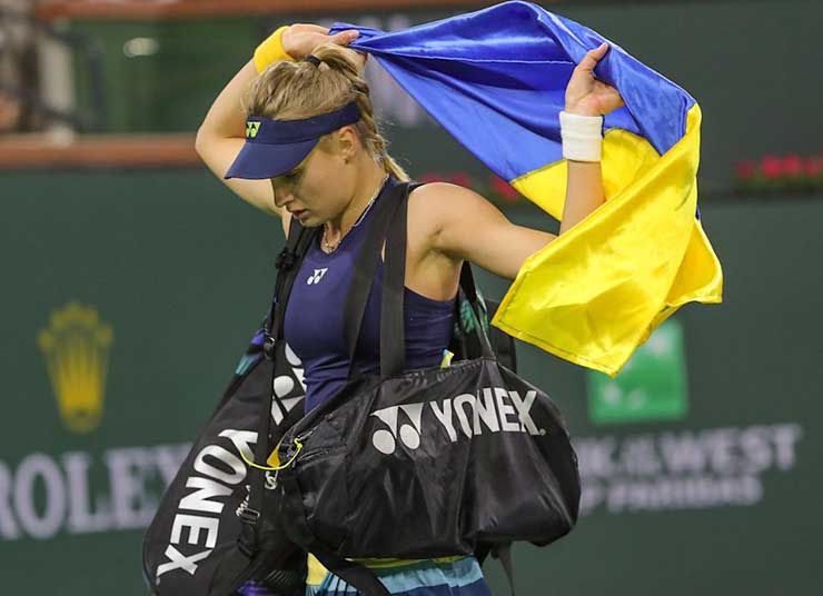 Dayana Yastremska sớm dừng bước ở giải đấu tại Indian Wells