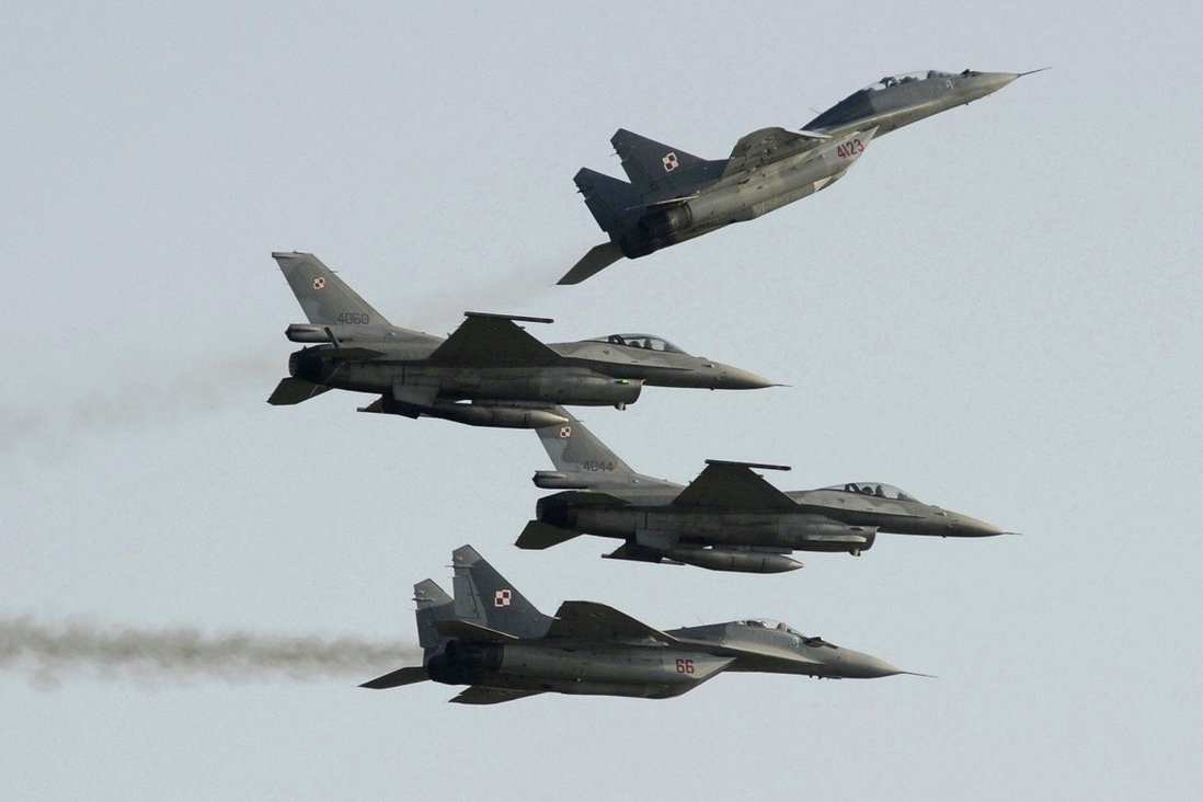 Đức bác bỏ đề xuất cung cấp&nbsp;máy bay chiến đấu cho Ukraine (ảnh: RT)