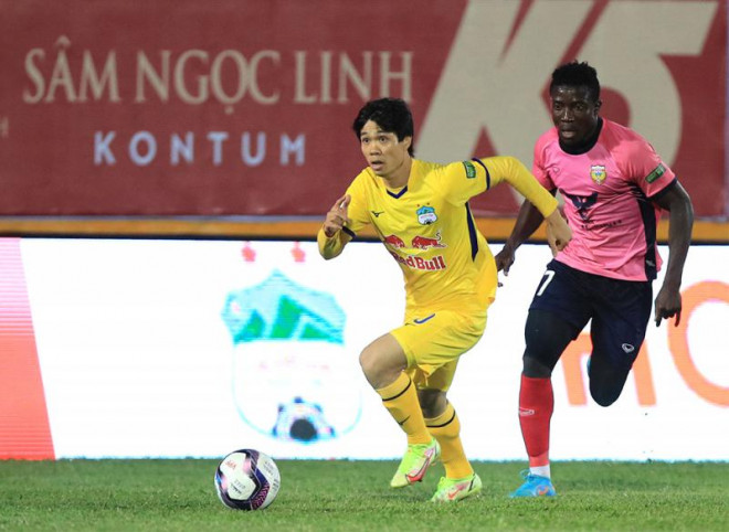 Hoàng Anh Gia Lai có khởi đầu không tốt ở V.League 2022. Ảnh: VPF
