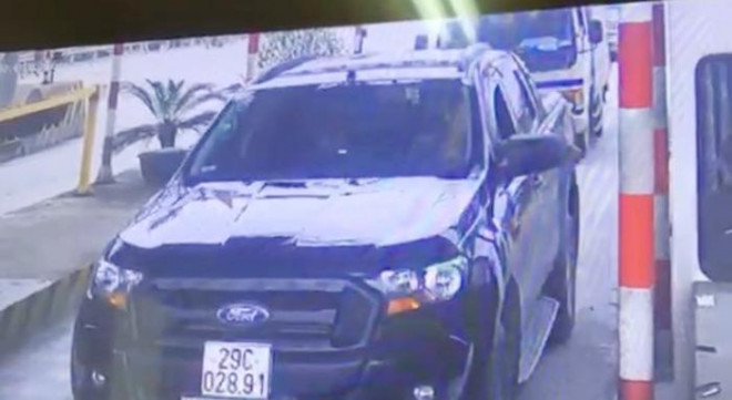 Chiếc xe là phương tiện gây án.