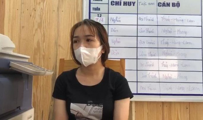 Lê Thị Kim Cúc đã bị bắt giữ để điều tra về hành vi giết người