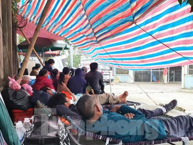 Tin tức trong ngày - Dựng lều sống ‘vật vờ’ cạnh bệnh viện ngóng tin người thân điều trị COVID-19