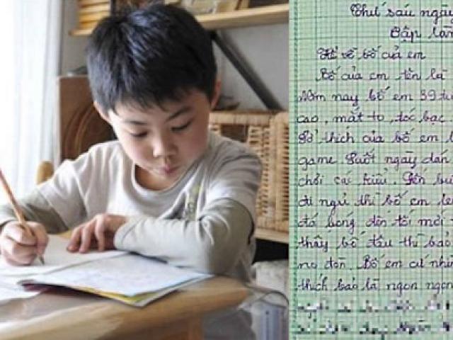 Bạn trẻ - Cuộc sống - Thêm một bài văn "bóc phốt" bố khiến cộng đồng mạng bật cười sảng khoái