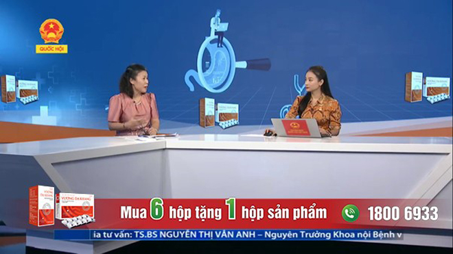 Chuyên gia Nguyễn Thị Vân Anh chia sẻ trên Truyền hình Quốc hội