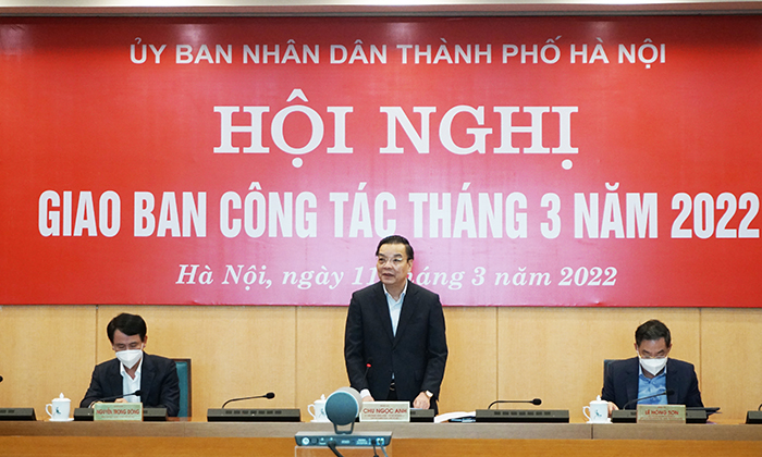 Chủ tịch UBND TP.Hà Nội Chu Ngọc Anh.