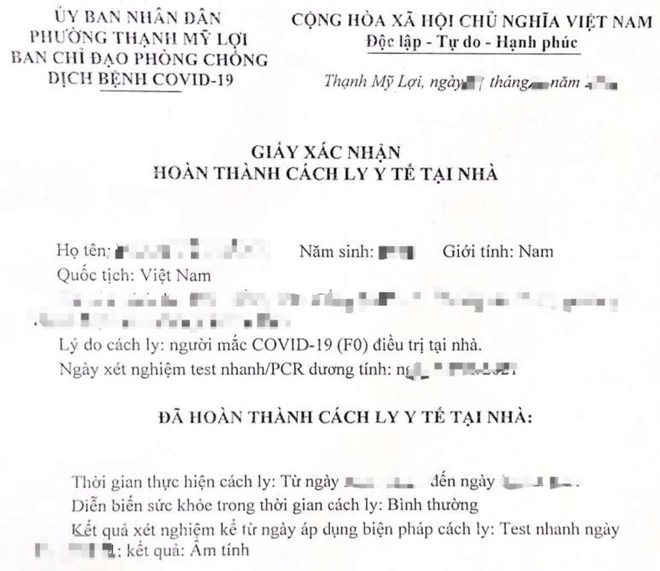 TP.HCM: Cách khai báo và lấy giấy xác nhận F0 qua mạng - 8