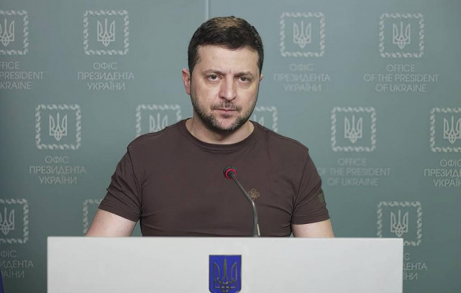 Tổng thống Volodymyr Zelensky khẳng định Ukraine đã chạm đến "bước ngoặt chiến lược". Ảnh: AP