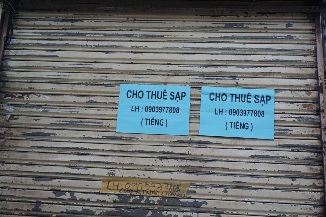 Tình trạng ế ẩm, đóng cửa sạp cũng khá phổ biến ở chợ Bình Tây, một trong những chợ sỉ lớn nhất ở khu Chợ Lớn.