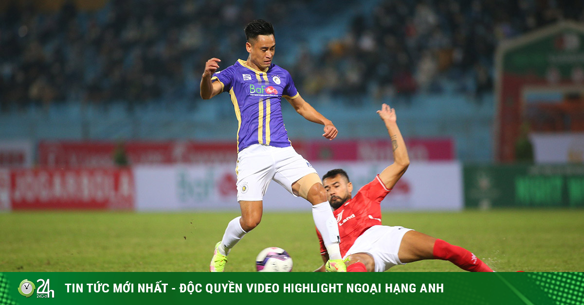 Hanoi football video – Ho Chi Minh City: Strong pressure, goalkeeper Bui Tien Dung (V-League 4 round)