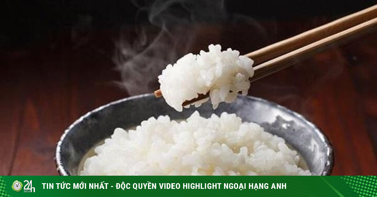 Mistakes in eating rice cause the terrible health damage that many Vietnamese often do