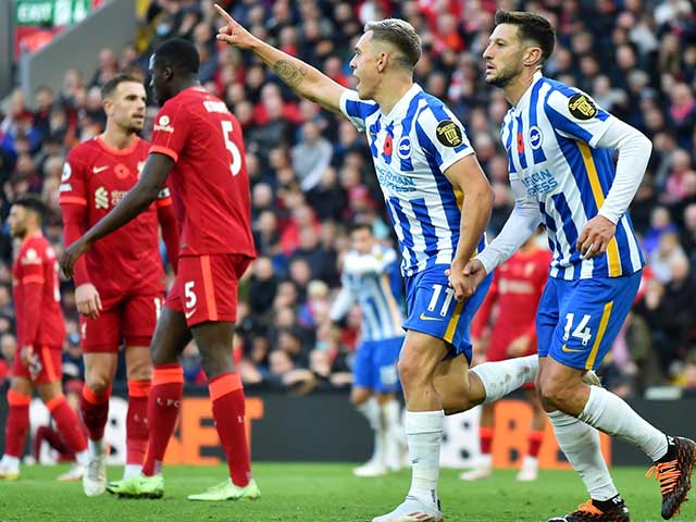 Nhận định bóng đá Brighton – Liverpool: Cảnh giác bài học lượt đi (Vòng 29 Ngoại hạng Anh)