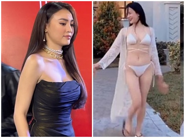 Ninh Duong Lan Ngoc shows off her sexy breasts, Diep Lam Anh reveals weaknesses through ordinary cameras
