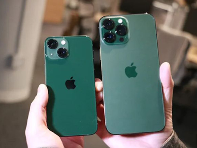 See first hand iPhone 13 and 13 Pro in Green