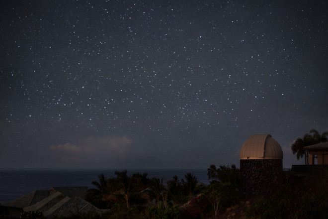 The hotel is large, providing an observatory for visitors to watch the stars - 3