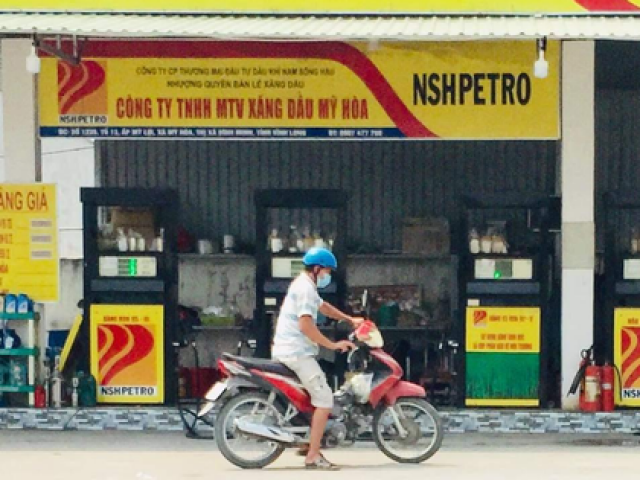 A gas station in Vinh Long fined nearly 120 million VND, license revoked for 2 months