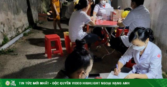 Binh Duong: Went to the motel to vaccinate workers overnight