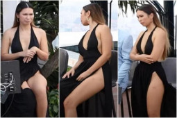 Thời trang - Nữ HLV show "Quý ông hoàn mỹ" gặp sự cố trên sóng vì váy xẻ