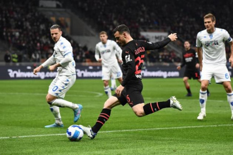 Kết quả bóng đá AC Milan - Empoli: Người hùng bất ngờ, ngôi đầu xây chắc (Vòng 29 Serie A)
