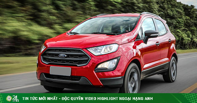 Ford EcoSport Rolling Car Price March 2022, VND 50 Million Discount