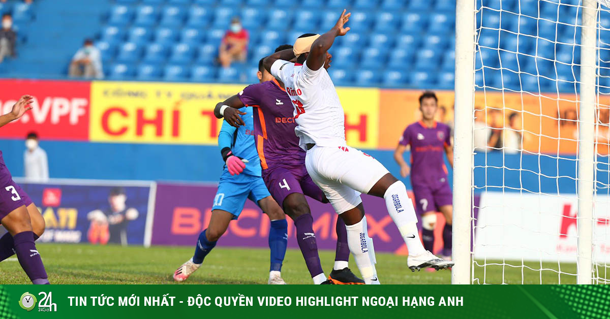 Binh Duong – Hai Phong football video: Chasing 4 goals, super product & red card (V-League round 4)